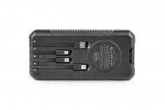 OXE Solární Powerbanka, kapacita 33800 mAh, černá