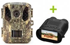 Fotopast OXE Gepard II a binokulární noční vidění OXE DV29 + 32GB SD karta, 4ks baterií a doprava ZDARMA!